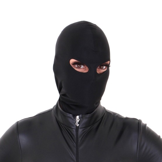 Black BDSM Hood Eyes Only