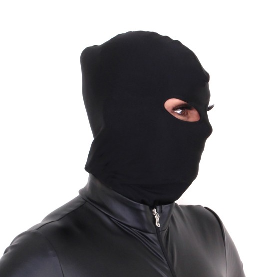 Black BDSM Hood Eyes Only