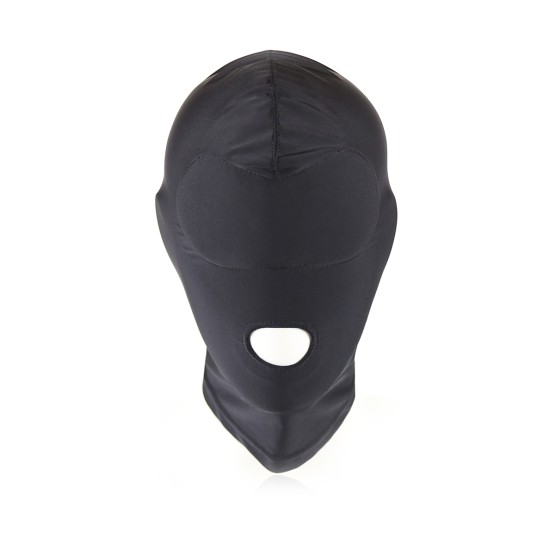 Black BDSM Hood Mouth Only