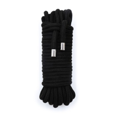 20 Meter BDSM Cotton Rope Black