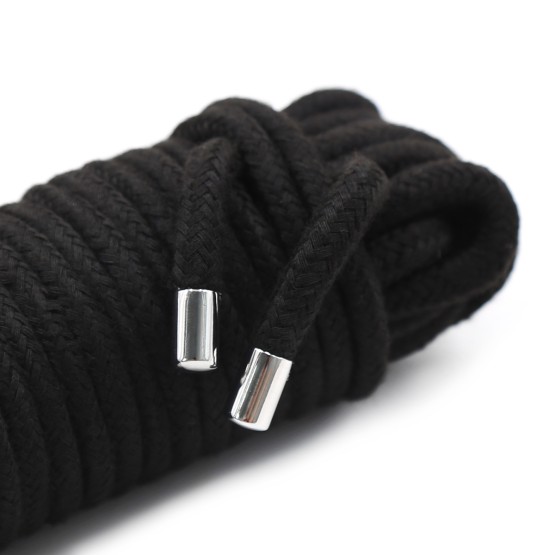 20 Meter BDSM Cotton Rope Black
