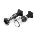 2 Twist Cups Black S - 21 mm