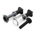 2 Twist Cups Black S - 21 mm