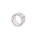 Fancy Steel Donut Cockring 35 mm