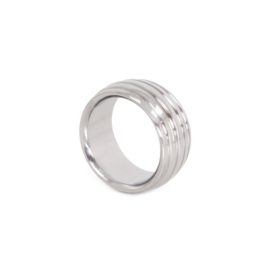 Fancy Steel Donut Cockring 45 mm