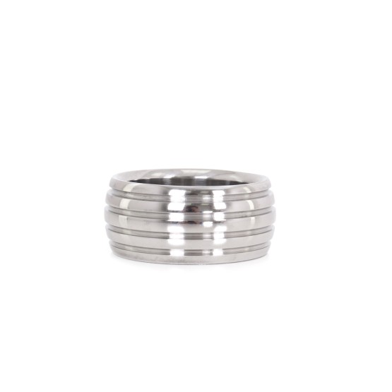 Fancy Steel Donut Cockring 45 mm