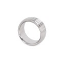 Fancy Steel Donut Cockring 50 mm