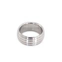 Fancy Steel Donut Cockring 50 mm