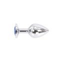 Buttplug Aluminium Blue Medium