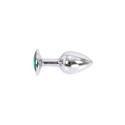 Buttplug Aluminium Green Small