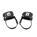 Leather Ankle Restraints with Heavy O-Ring