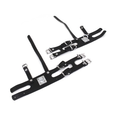 Leather Ankle Restraints with Heavy O-Ring