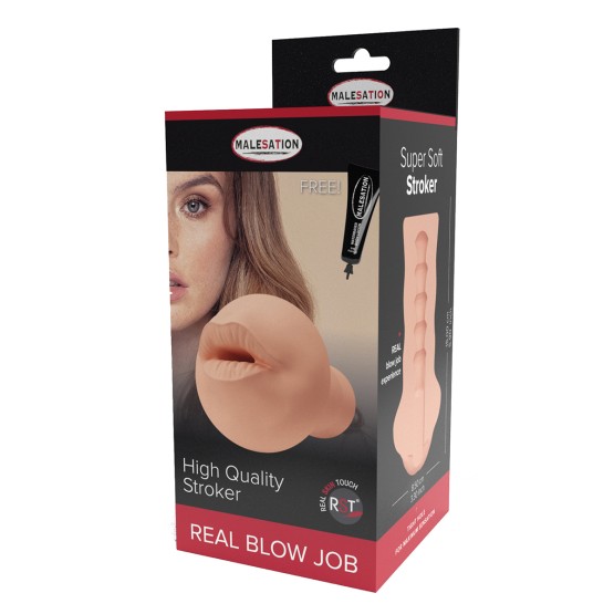 Malesation Masturbator Real Blow Job
