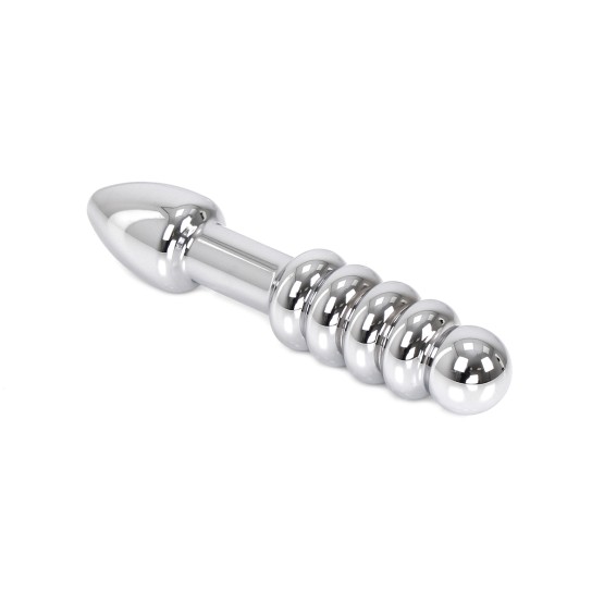 Rounded Double-ended Steel Dildo