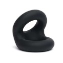 Liquid Silicone Rugby Ring - Black