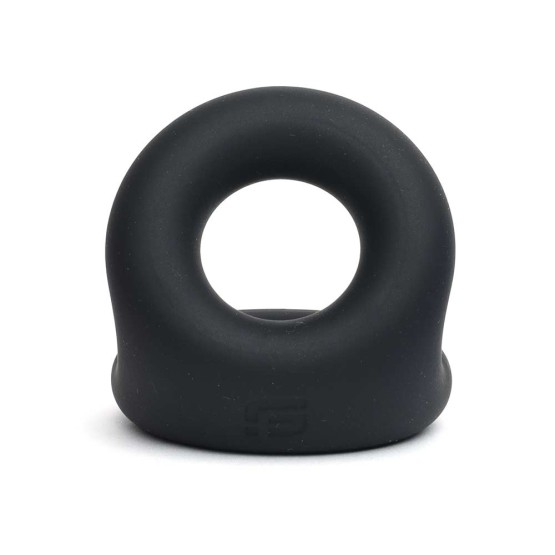 Liquid Silicone Rugby Ring - Black