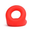Liquid Silicone Rugby Ring - Red