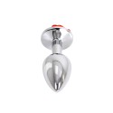 Aluminium Buttplug Red Rose