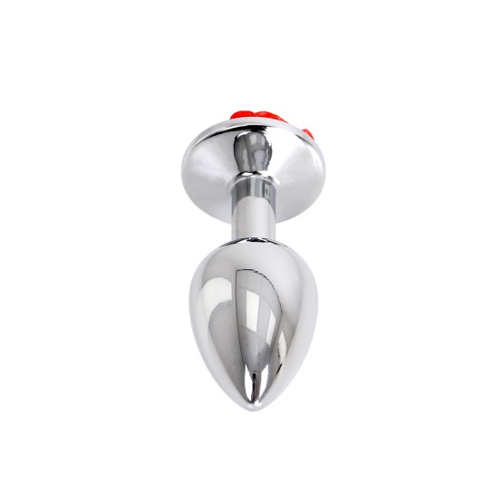 Aluminium Buttplug Red Rose
