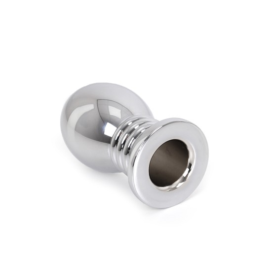 Hollow Anal Plug Ribbed