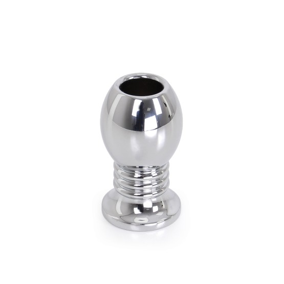 Hollow Anal Plug Ribbed