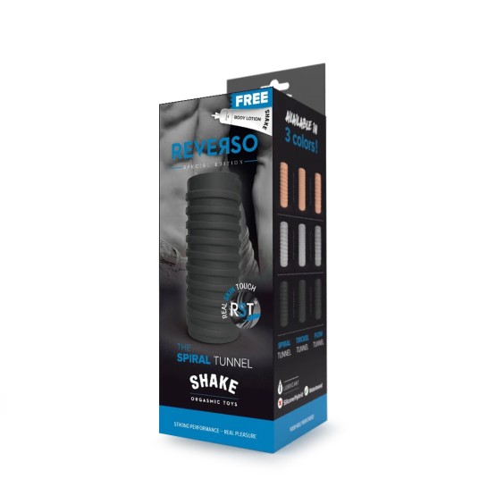 The Spiral Masturbator Black