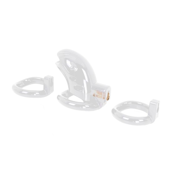 Plastic Chastity Cage Clear