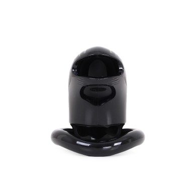 Plastic Chastity Cage Black