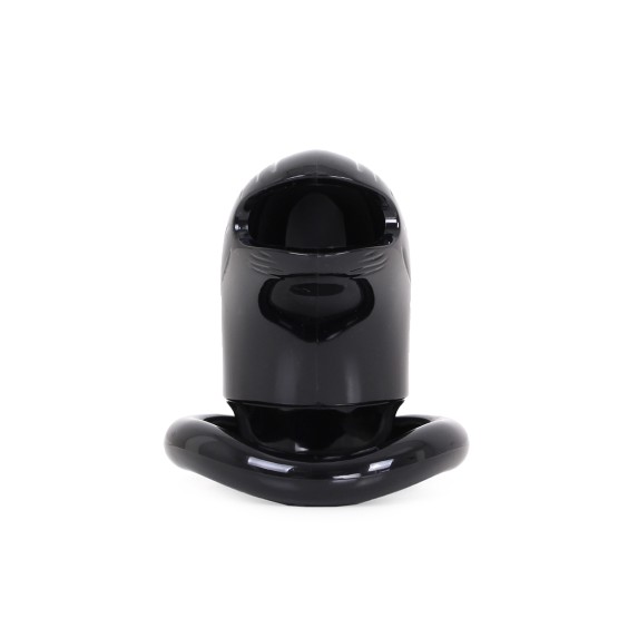 Plastic Chastity Cage Black
