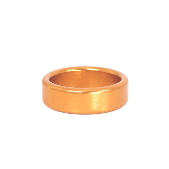 Cockring Gold Aluminium 40 mm