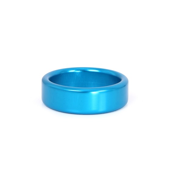 Cockring Blue Aluminium 45 mm