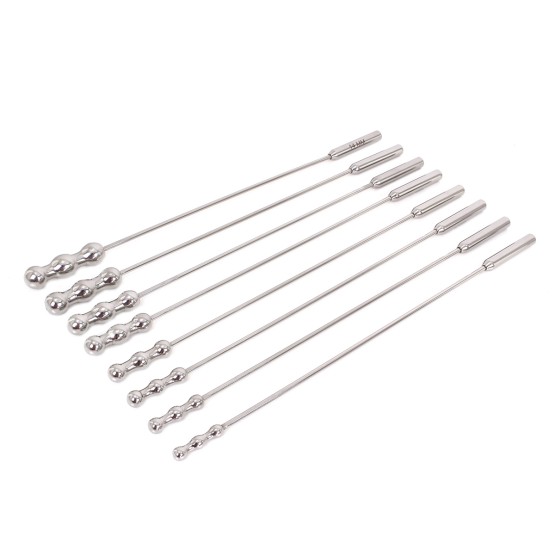 Urethral Sound Dilator Beads 8 Pcs Set