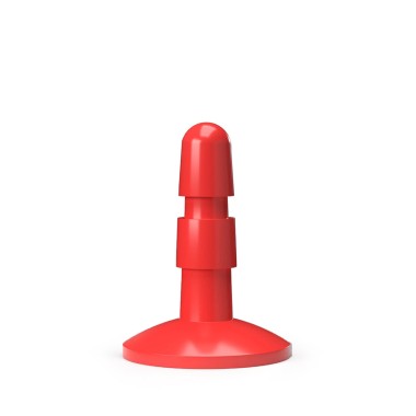 Hung System Suction Cup Plug Red