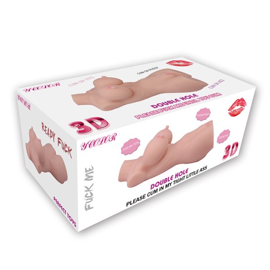 Masturbator Tiny Body Double Hole (S)