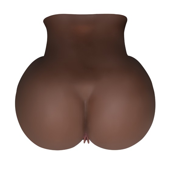 Masturbator Large Black Double Hole (XL)