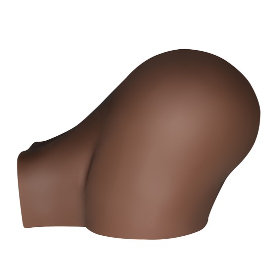 Masturbator Large Black Double Hole (XL)