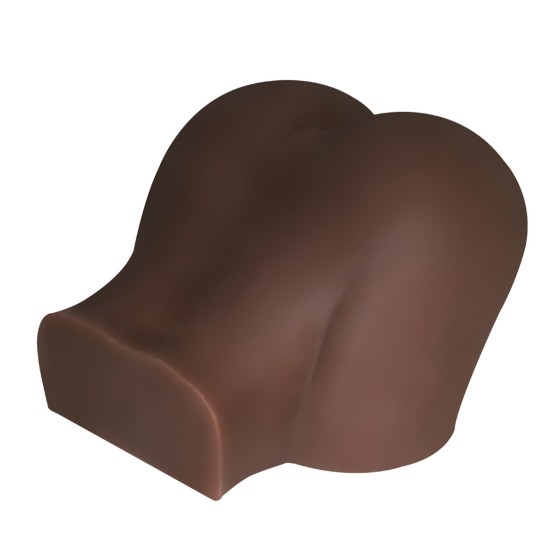 Masturbator Large Black Double Hole (XL)