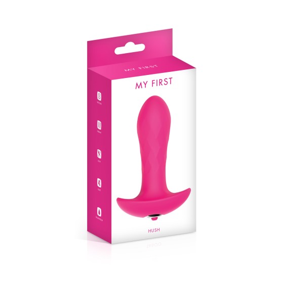 My First Hush Anal Plug Vibrator