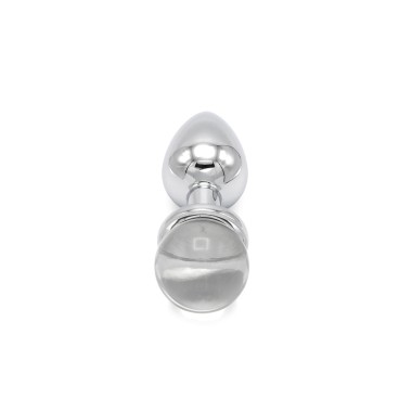 Anal Plug Ball Gem Clear