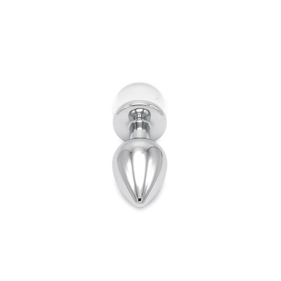 Anal Plug Ball Gem Clear