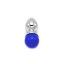 Anal Plug Ball Gem Blue