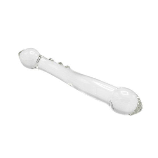 Glass Dildo Smooth Duo