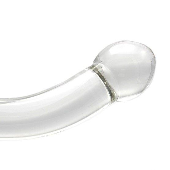 Glass Dildo Smooth Duo