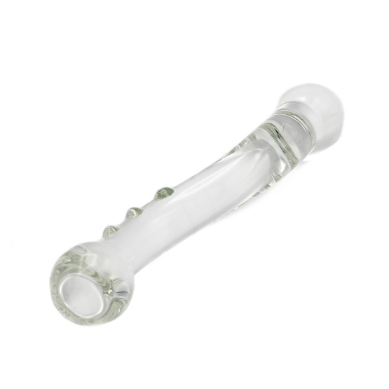Glass Dildo Smooth Duo