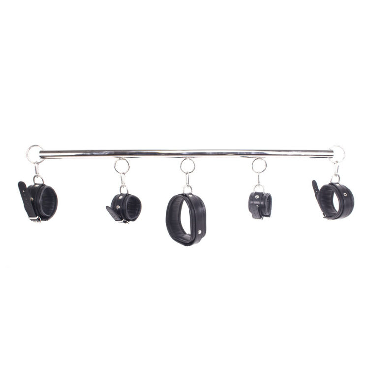 Spreader Bar deluxe set – Black Leather