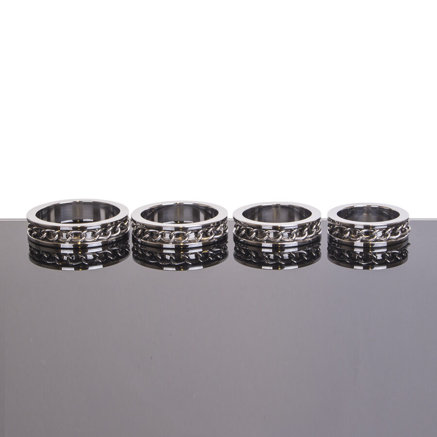 Chain Link Cockring - 45 mm