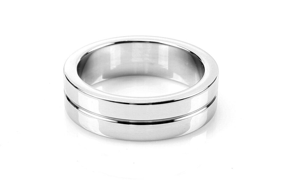 Steel Extra Thick Cockring 15 mm wide - 55 mm