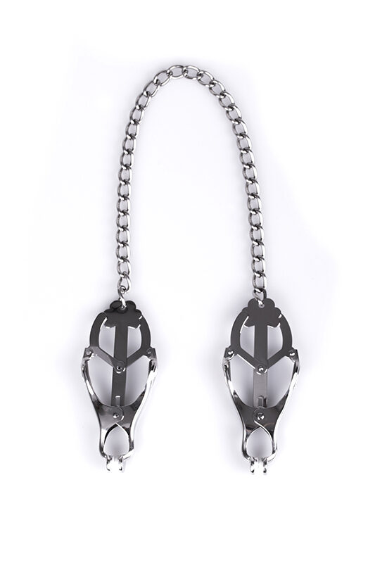 Clover Nipple Clamps with Chain