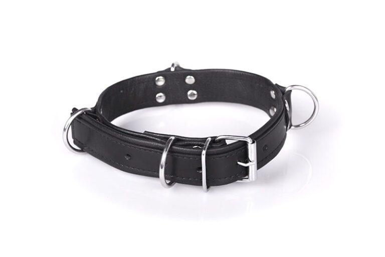 Deluxe Bondage Collar – Black