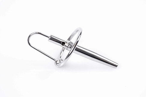 Hollow Penisplug with Glansring - 25 mm